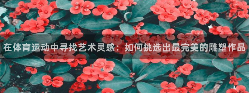 bbin视讯：在体育运动中寻找艺术灵感：如何挑选出最完美的雕塑作品