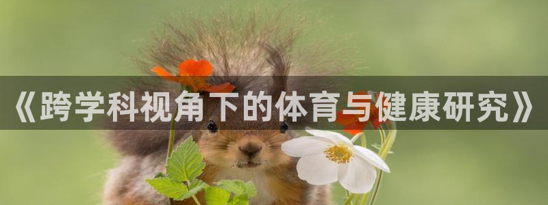 bbin视讯游戏平台：《跨学科视角下的体育与健康研究》